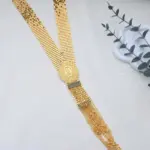 عقد ذهبي بشرابة وميدالية