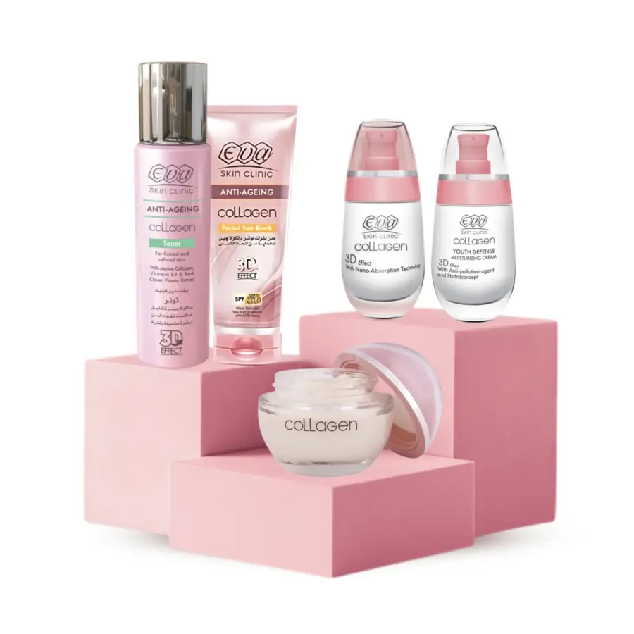 مجموعة إيفا كولاجين لمقاومة علامات التقدم في السن