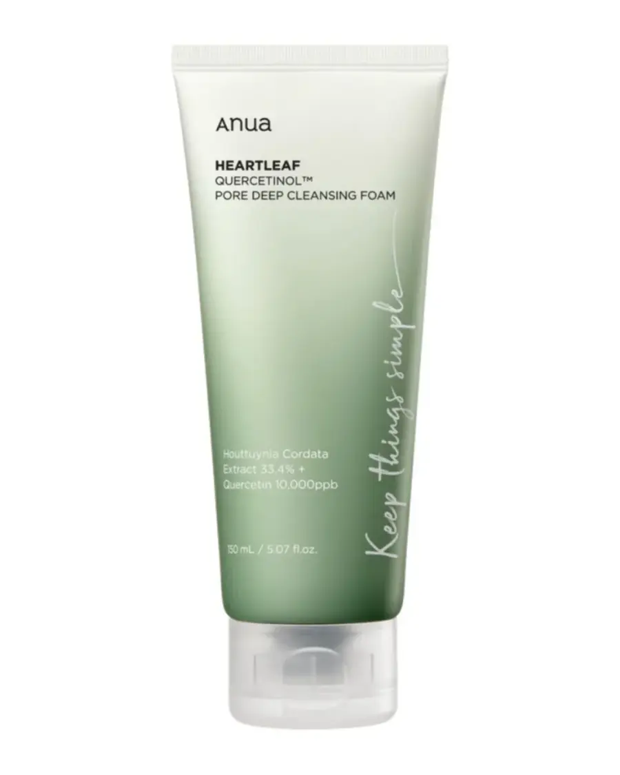 [تجديد] رغوة تنظيف بخلاصة أوراق القلب والكيرسيتينول 150 مل