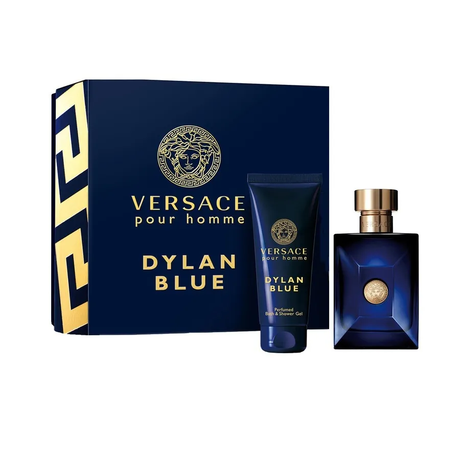 مجموعة Versace Dylan Blue الرجالية – عطر أو دو تواليت 100 مل + شاور جل 100 مل