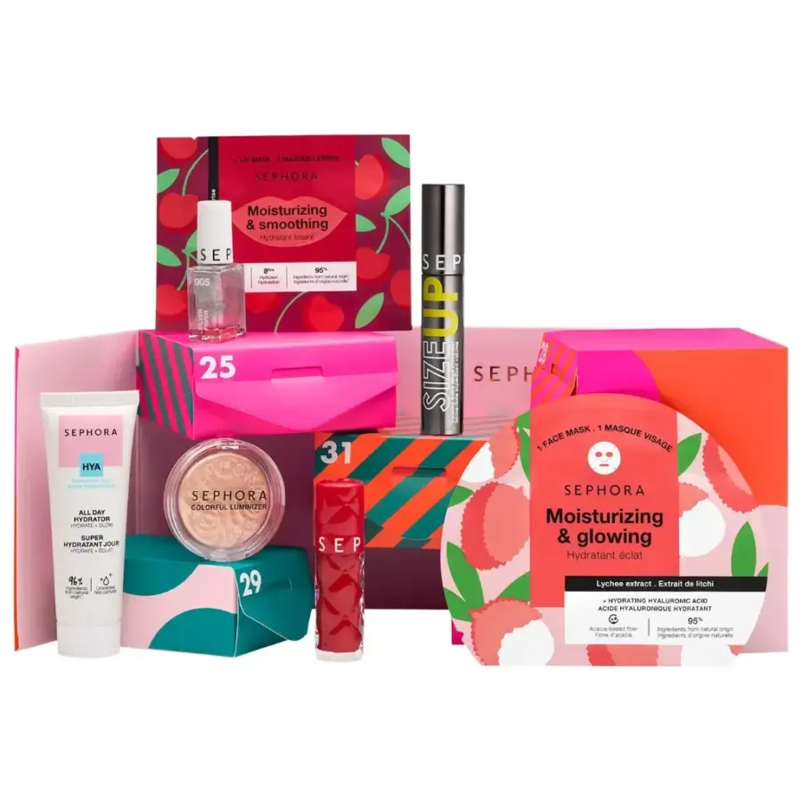 SEPHORA SET AFTER CALENDAR 7 SURPRISES