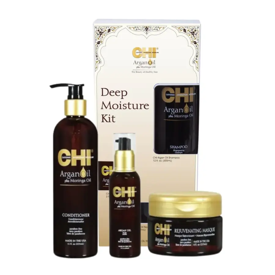 CHI ARGAN DEEP MOISTURE KIT طقم تشي تشي