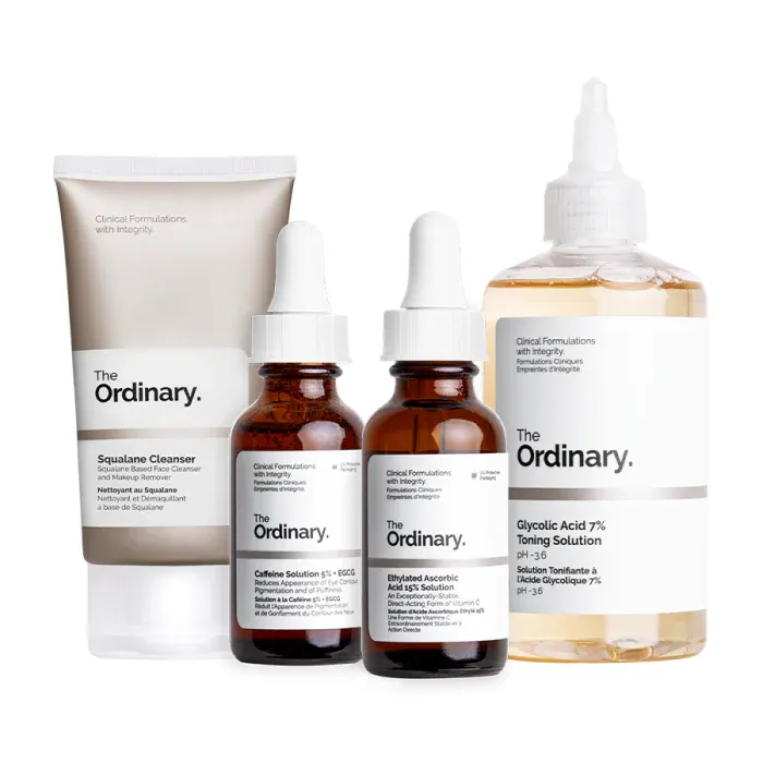 بكج تفتيح THE rdinary Bright Set ذا اوردنري 4 قطع