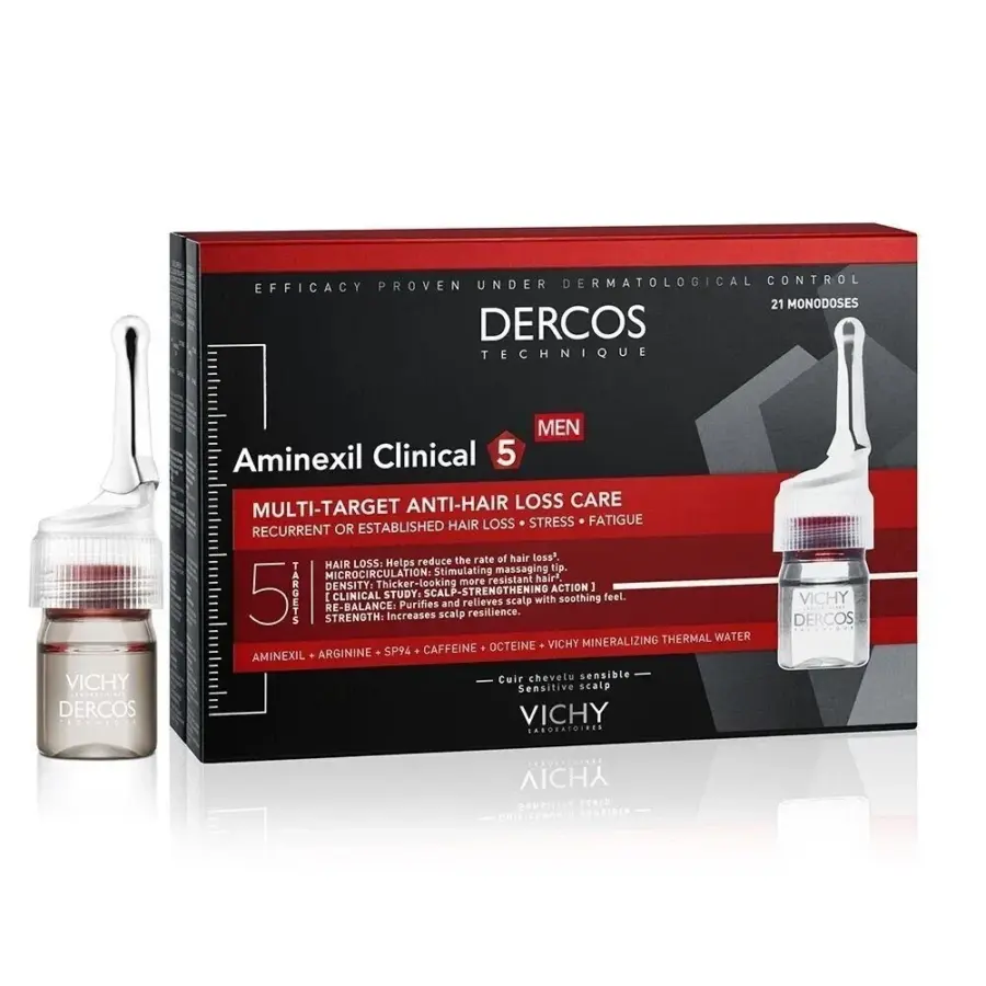 طقم عناية البشره والشعر VICHY احادية 21