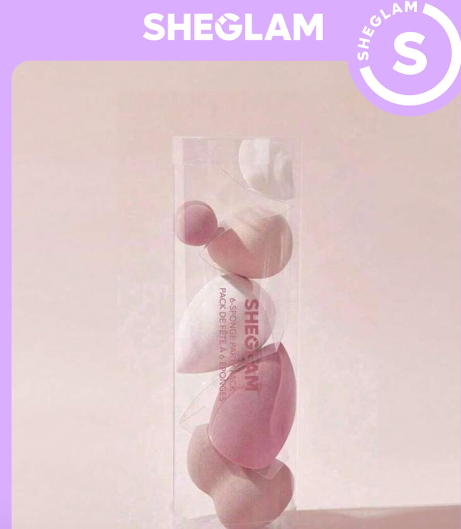 اسفنجه مكياج - SHEGLAM 6-Sponge Party