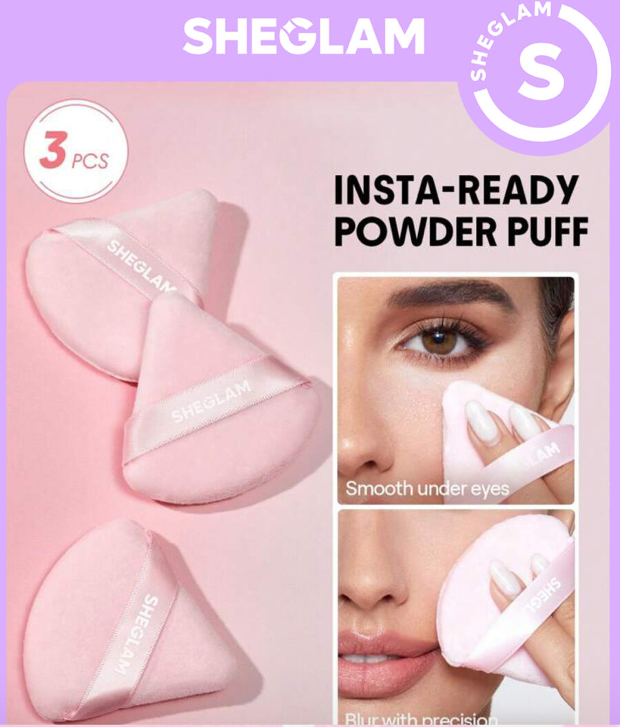 اسفنجه بف- Sheglam powder puff