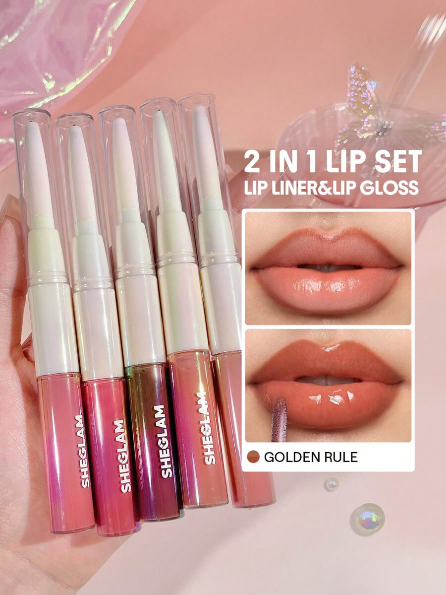 محدد شفاه مع جلوس - Lip Rules Liner & Gloss Pen