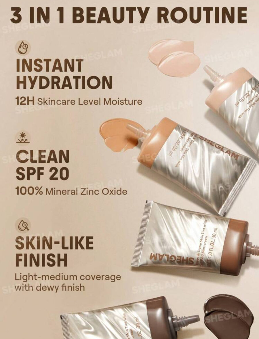 Done With SPF20 - كريم أساس