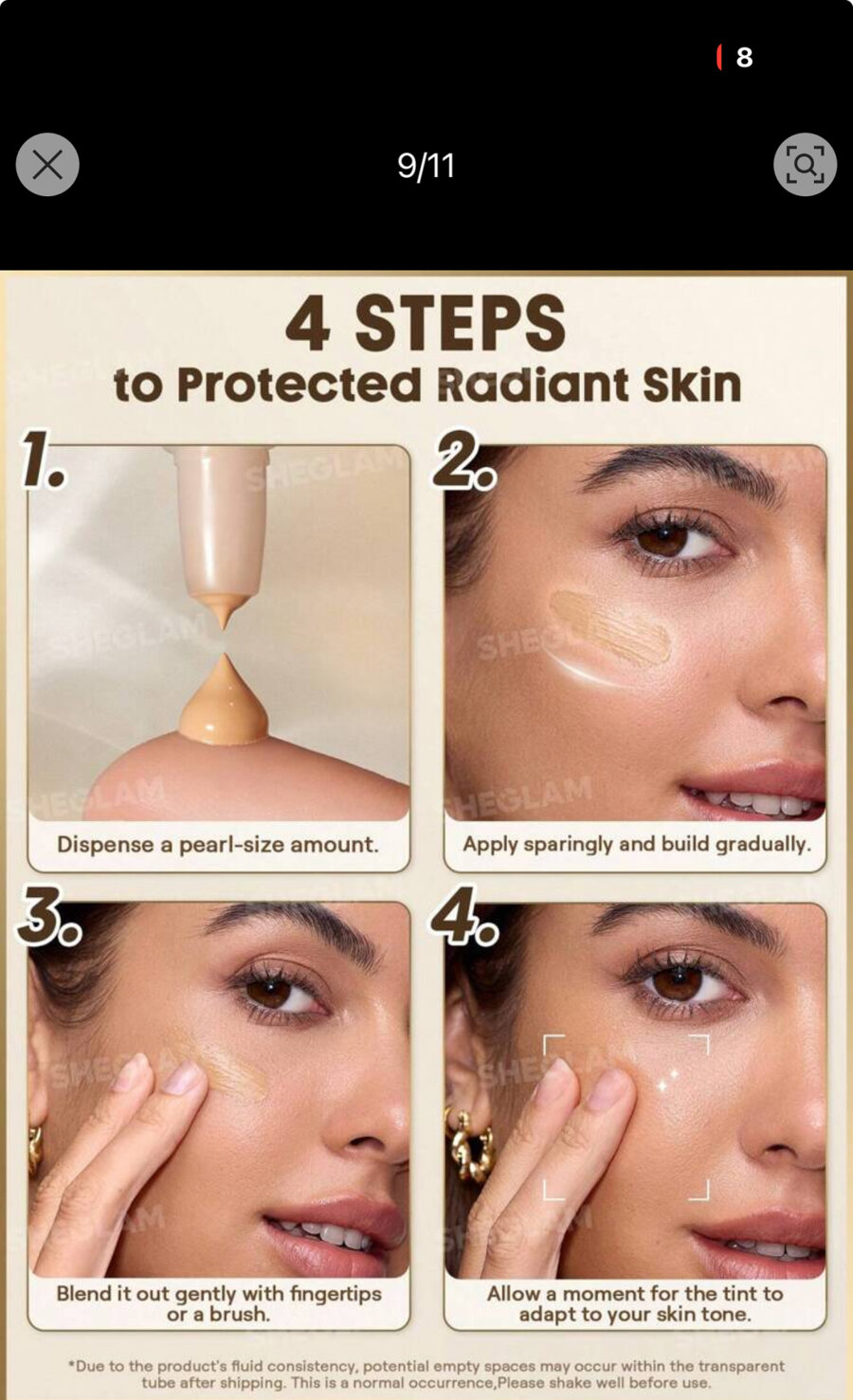 Done With SPF20 - كريم أساس