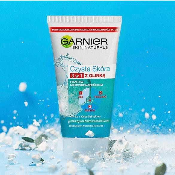 بيور جل- garnier Pure Glay