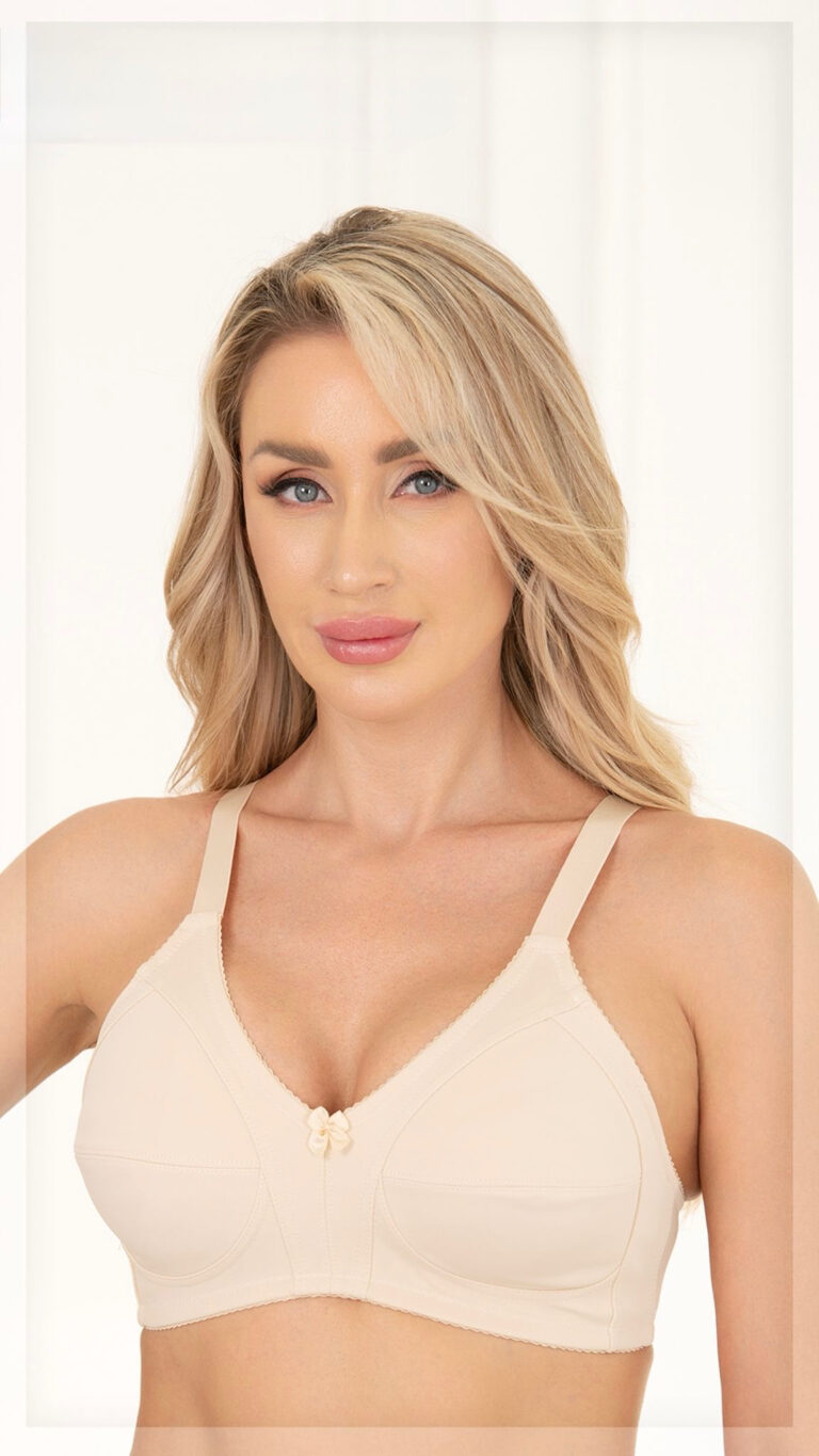 Bra كلاسيك قطن طبية مريحة