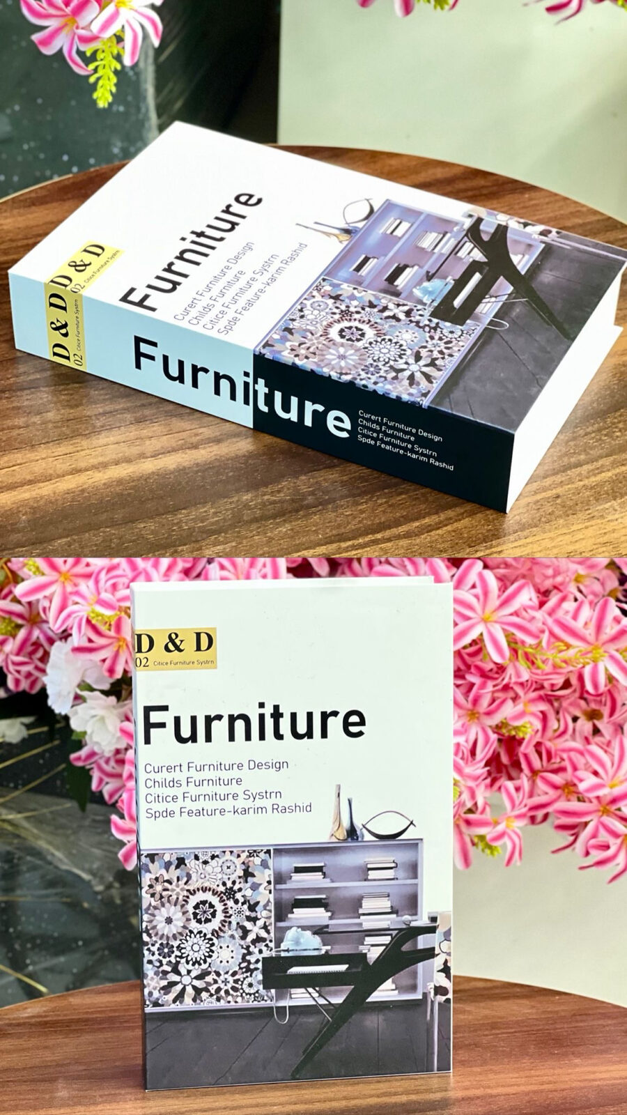 كتاب ديكور حجم كبير