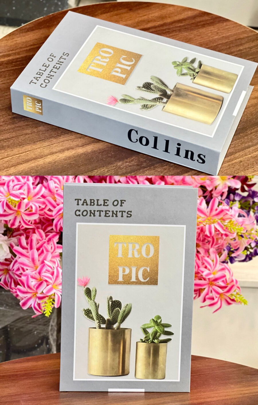 كتاب ديكور حجم كبير
