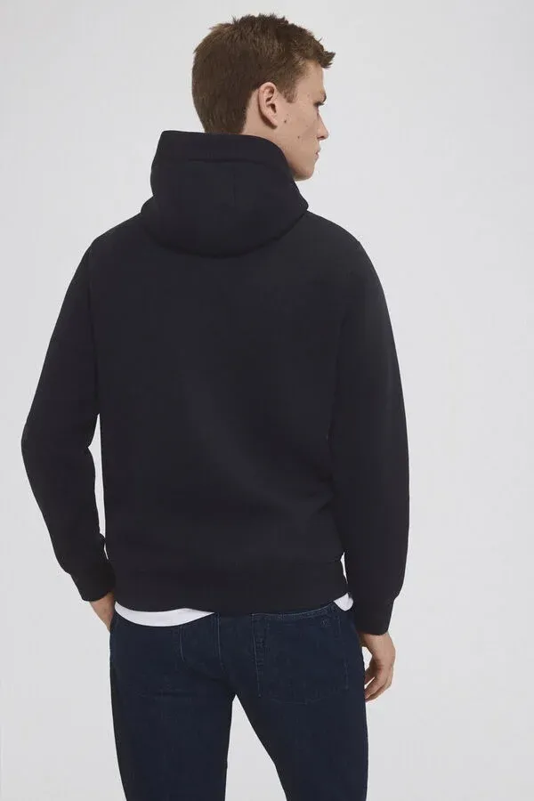 Technical Fabric Hooded Sweatshirt