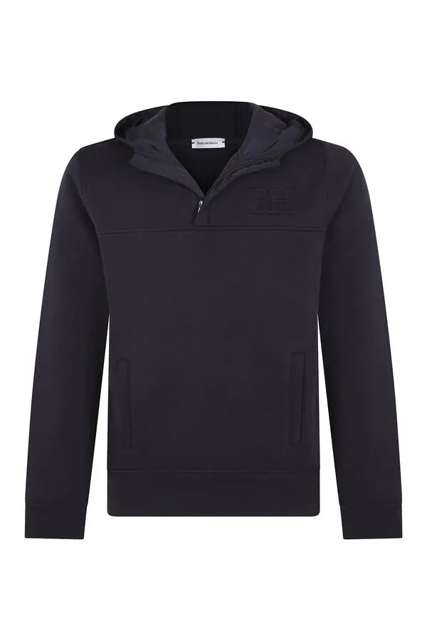 Technical Fabric Hooded Sweatshirt