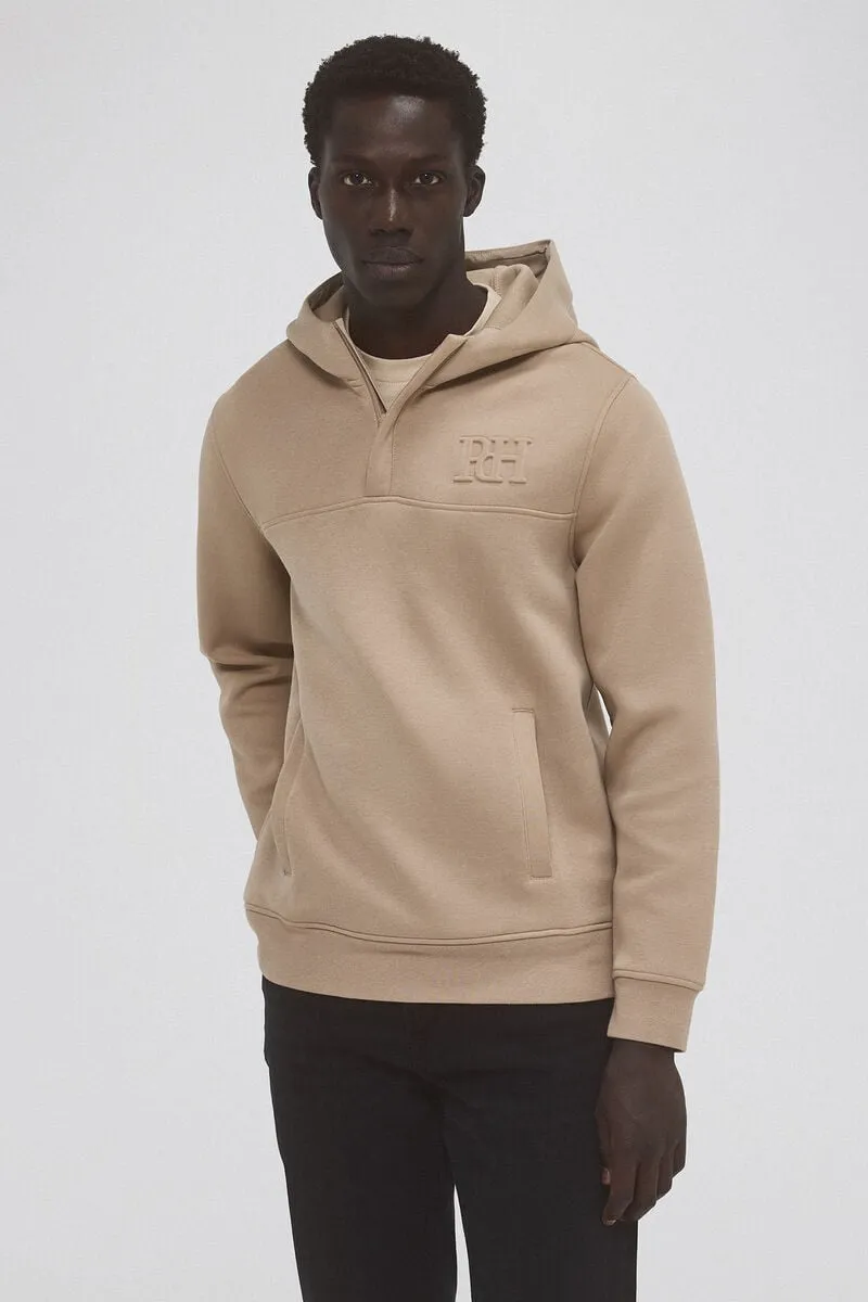 Technical Fabric Hooded Sweatshirt