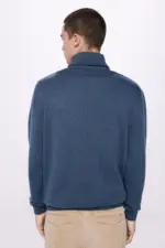 Tuxedo collar jersey