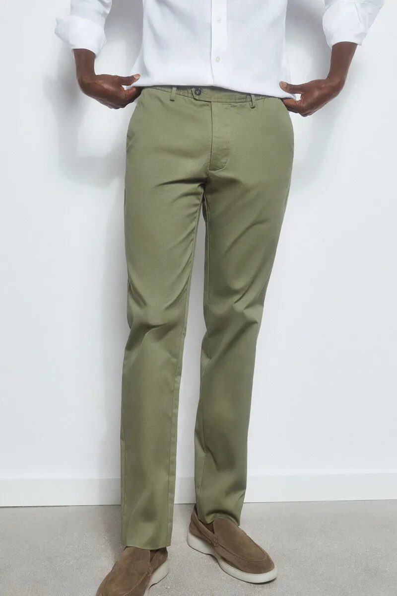 Slim fit chino pants