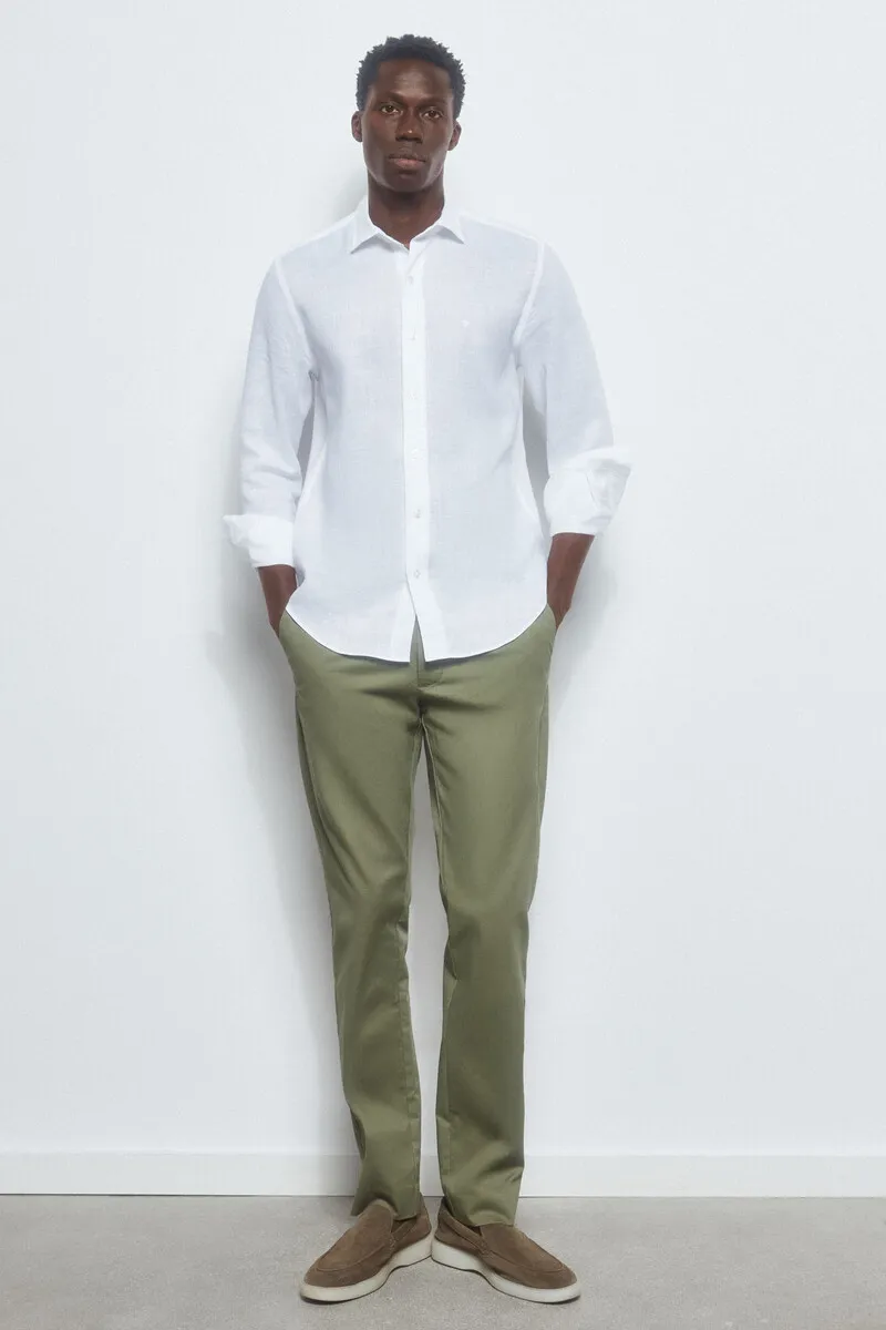 Slim fit chino pants