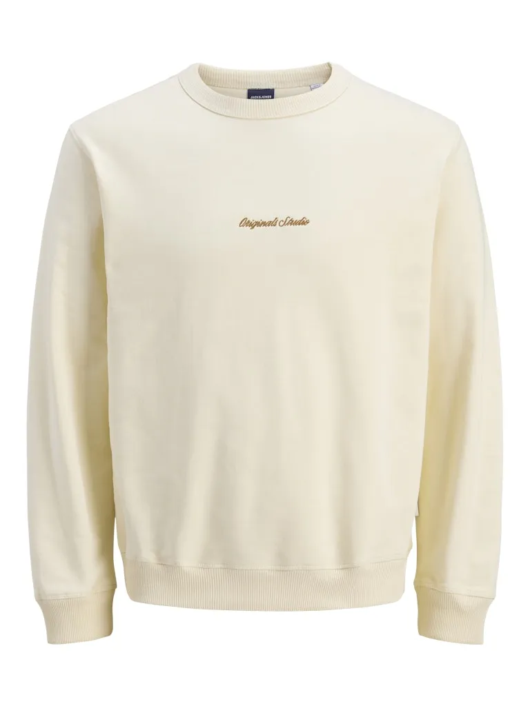 JORNORREBRO EMB SWEAT CREW NOOS