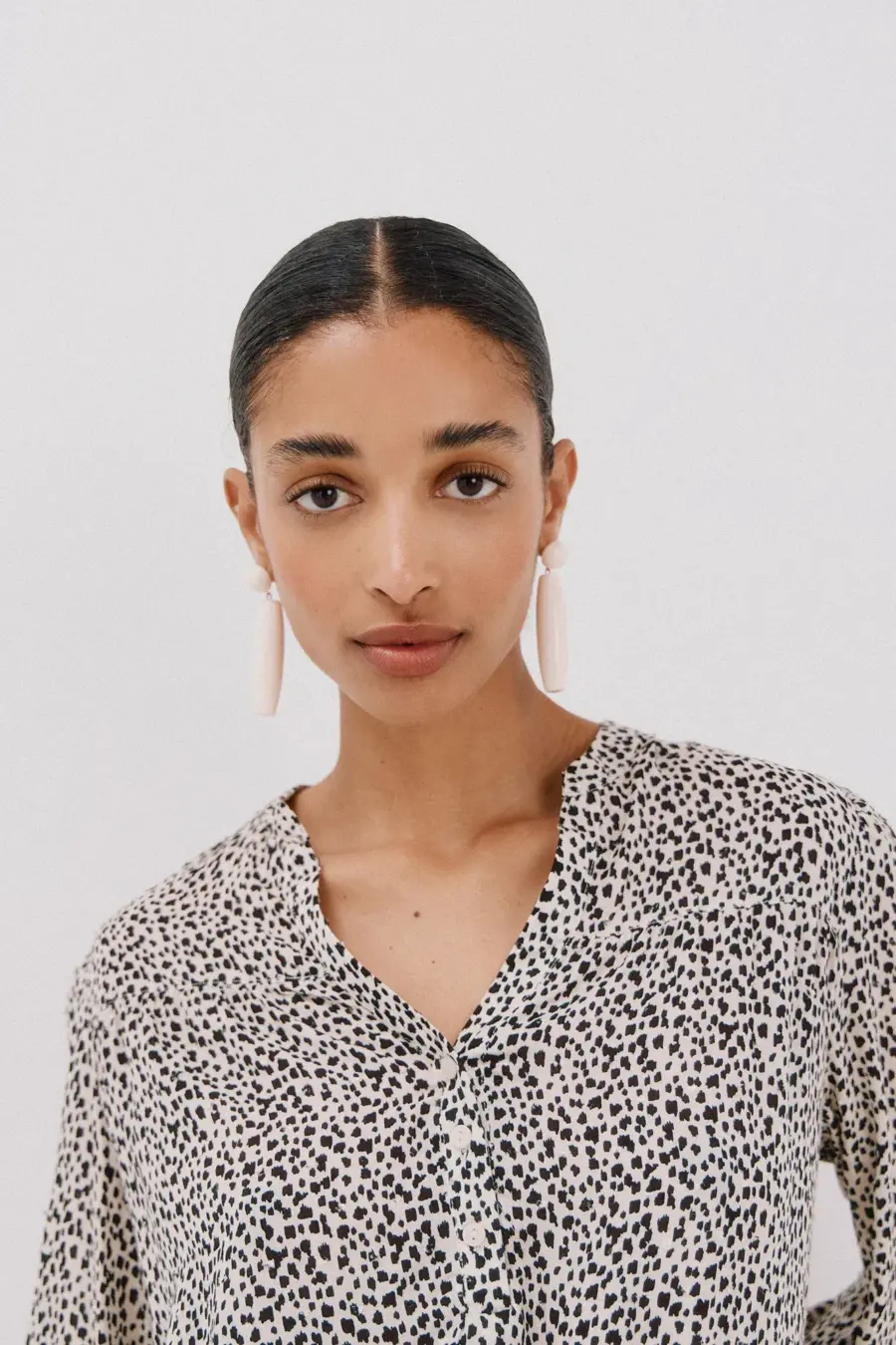 Front yoke blouse