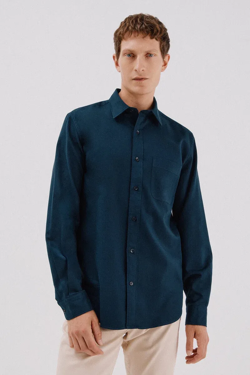 Tencel gabardine shirt