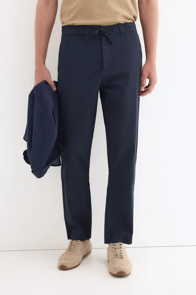 Chino structured with laces, regular fit
