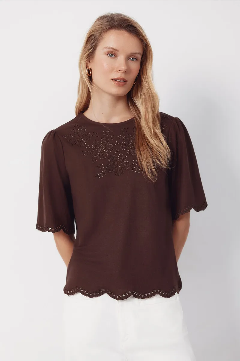 Embroidered T-shirt