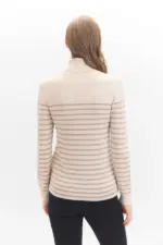 Bicolor Striped Sweater