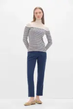 Bicolor Striped Sweater