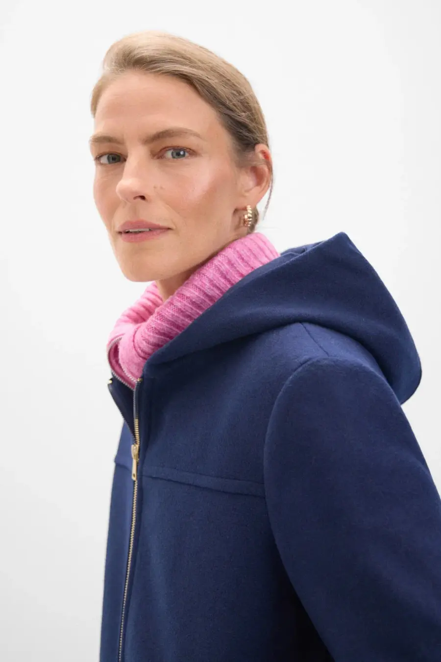 Hooded Trench Coat