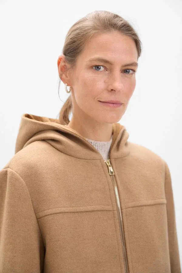 Hooded Trench Coat