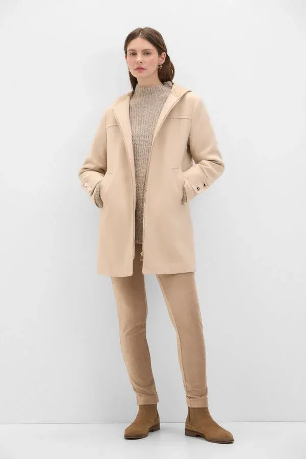 Hooded Trench Coat