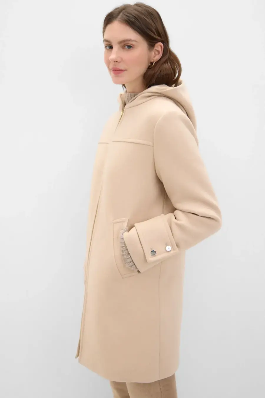Hooded Trench Coat
