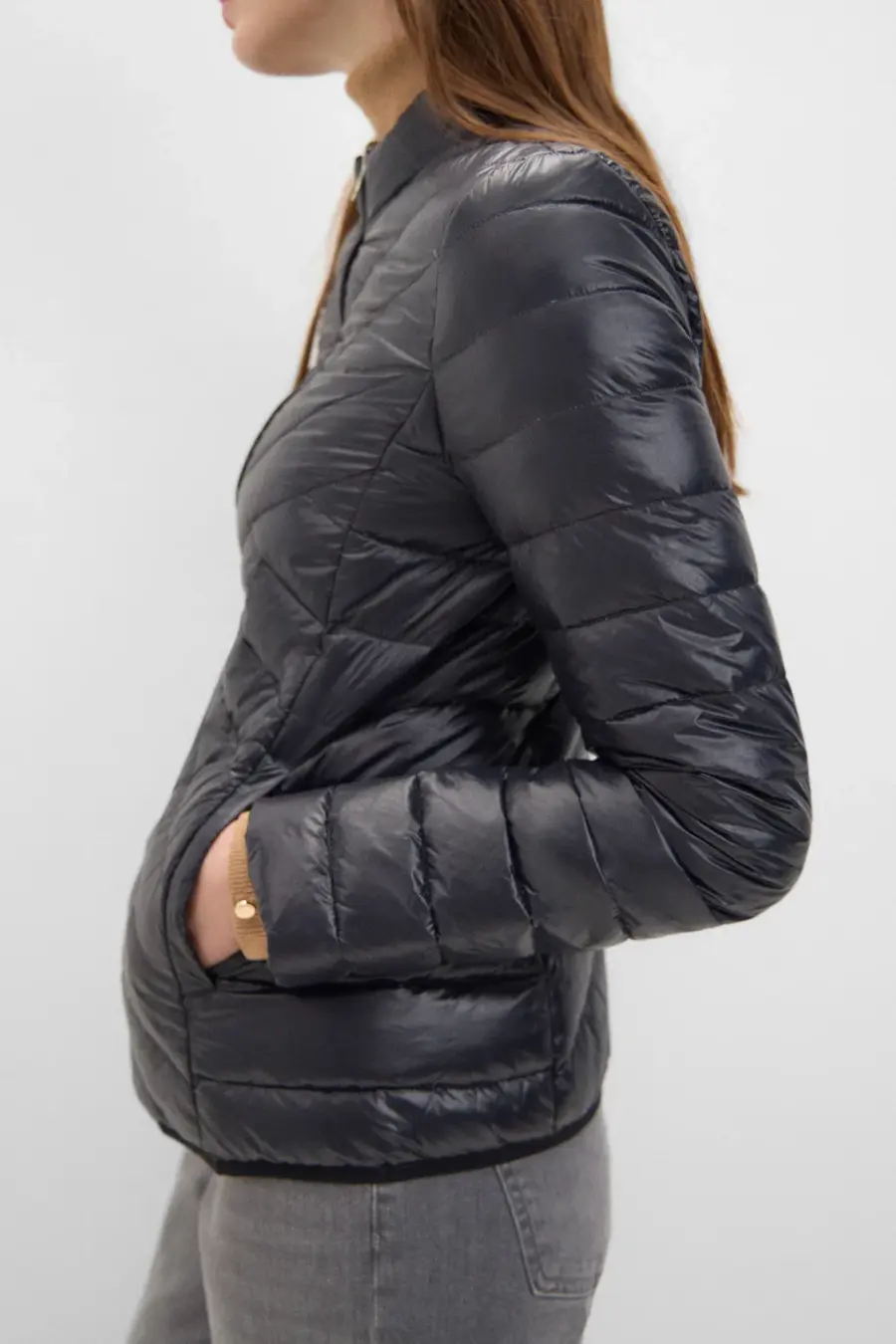 Reversible down jacket