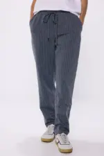 Circular knit jogger pants