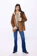 Double-sided hooded coat
