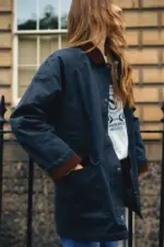 Waxed parka