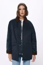 Waxed parka