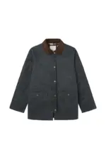 Waxed parka