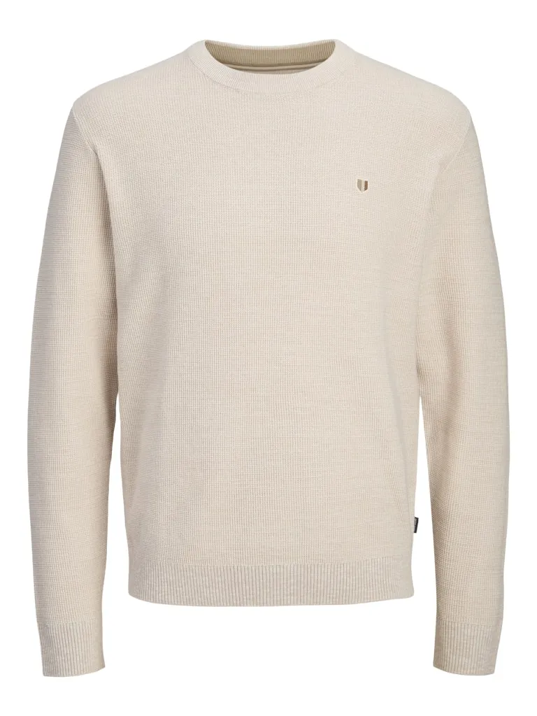 JPRBLUREX KNIT CREW NECK LN
