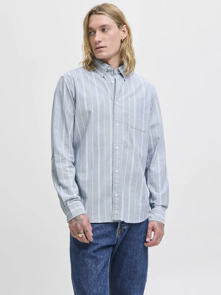 JPRBLUBROOK OXFORD SHIRT L/S NOOS