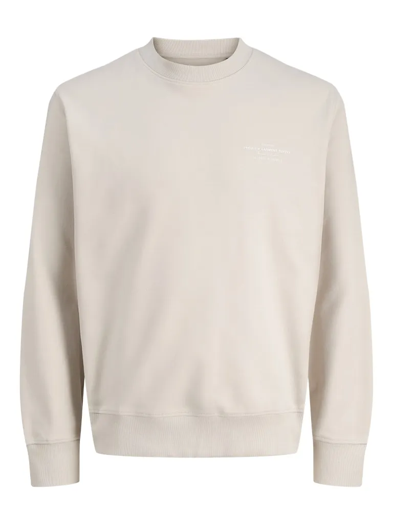 JPRBLACHAD BRANDING SWEAT CREW NECK LN
