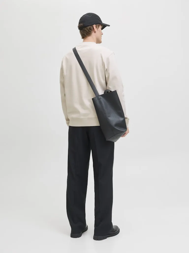 JPRBLACHAD BRANDING SWEAT CREW NECK LN