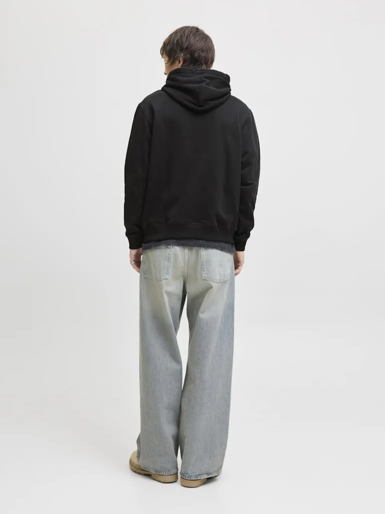 JORNORREBRO EMB SWEAT HOOD NOOS