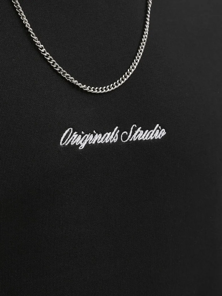 JORNORREBRO EMB SWEAT CREW NOOS