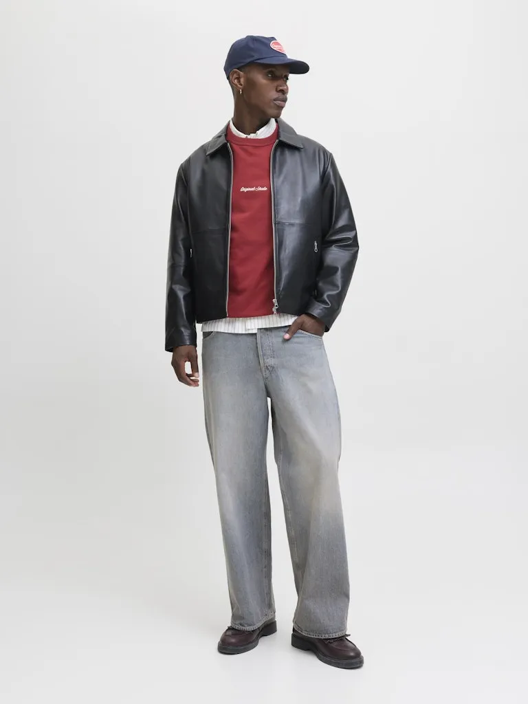 JORNORREBRO EMB SWEAT CREW NOOS