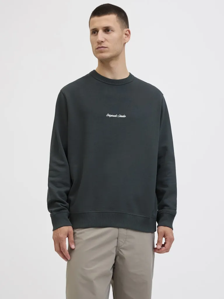 JORNORREBRO EMB SWEAT CREW NOOS