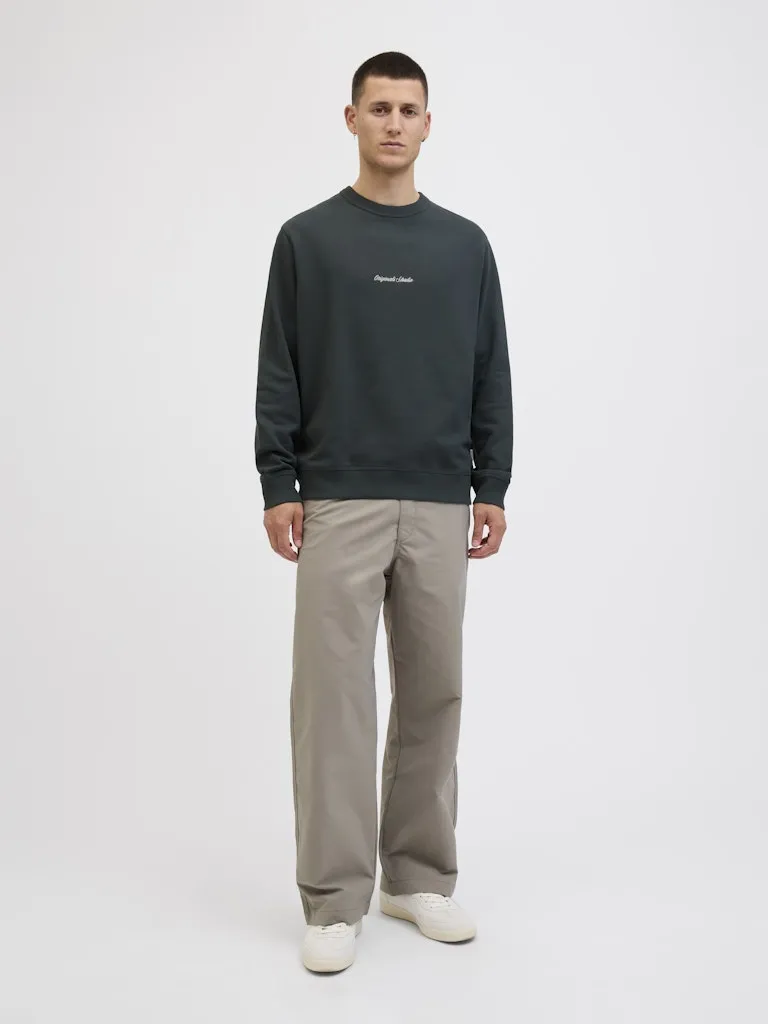 JORNORREBRO EMB SWEAT CREW NOOS