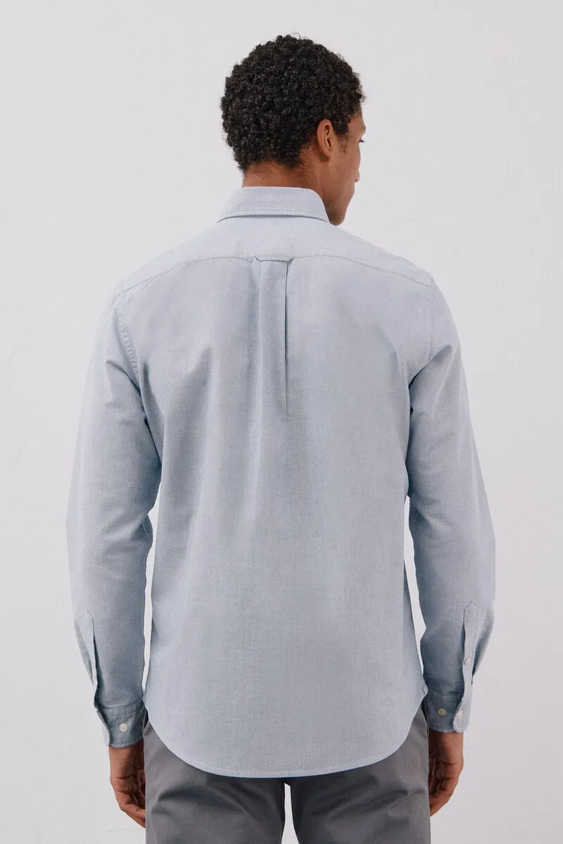 Plain Oxford shirt